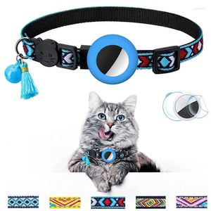 Dog Collars for Apple Airtag Case Cat Bell Collar GPS Finder Anti-lost Location Tracker Device Cover Pet Accessories