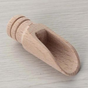 Tea Scoops Small Salt Shovels Mini Scoop Wooden Teaspoon Milk Coffee Sugar Wood Condiment