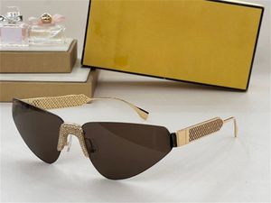 Designer-Sonnenbrille 084V1, Sommermode, für Herren und Damen, High Street, Outdoor-Stil, UV400, Retro-Platte, Acetat, Cateye, Katzenauge, rahmenlos, Beliebtheit, zufällige Box, Kategorie CR-39