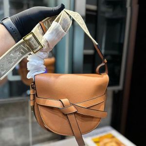 UTSES Messenger Men Women S Designer Handbag Mini Counter Saddle Bag Black Brown Glap Crossbody Crossbody 10A Mirror Admin