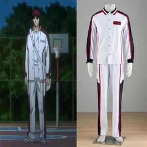 Maglia da basket della squadra di basket Seirin Costume cosplay di seconda generazione di Kuroko Abbigliamento sportivo da basket Basic Manica lunga F256P