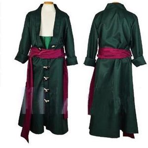 One Piece Roronoa Zoro Cosplay Costume Clothes full set2698