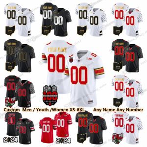 ولاية أوهايو Buckeyes College Football Jerseys Marvin Harrison Jr. Treeveyon Henderson Luke Montgomery Carnell Tate Gee Scott Jr. Dallan Hayden