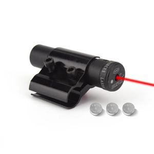 Pekare Taktisk röd grön dot laserpekare syn med 20 mm/11mm järnvägsmonterad laser dot syn för jakt