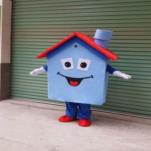 2018 Factory Lovely house cartoon doll Mascot Costume 156g