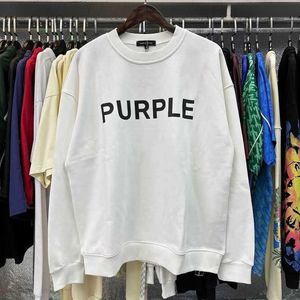 Purple marka projektant z kapturem bluzy bluzy bluzy bluzy furła marka Bluza mody streetwear bluzy odzieżowe High Street Hoodoved o3uv