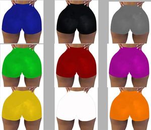 Spårar XSXL Summer Women Biker Shorts extra stora heta shorts avslappnad svart cyklist shorts sexig solid färg korta byxor sommarkläder dhl