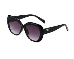 Designer Sonnenbrille für Frauen Luxusbrillen CE Populäre Buchstaben Sonnenbrillen Frauen Brille Fashion Metal Sun Bills Brille