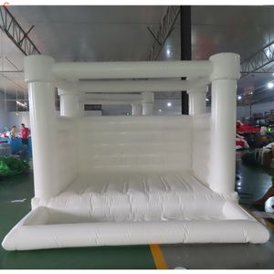 4x2.5m-13x8.2ft無料航空船アウトドアアクティビティキッズ幼児インフレータブルバウンスバウンスバウンスハウスカーニバルバースデーパーティーレンタルのボールプール