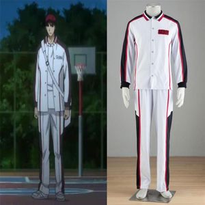 Maglia da basket della squadra di basket Seirin Costume cosplay di seconda generazione di Kuroko Abbigliamento sportivo da basket Basic Manica lunga F197T