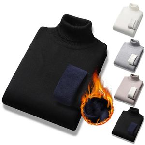 Modischer, lässiger Pullover, dehnbar, kältebeständig, 3D-Schnitt, für Herren, verdickt, warm, Slim-Fit-Strickwaren 240115