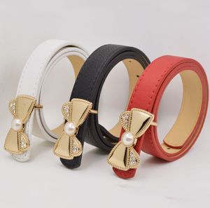 Baby Belt 2024 Fashion Pu Leather Researenders Kids Buckle Buckle Bowling Good