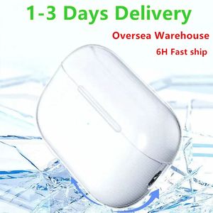 USB C för AirPods Pro2 Air Pods 3 Max Earphone Airpod Bluetooth Headphone Accessories Solid Silicone Cute Protective Cover Wireless Charger Box stockproof Case USB-C