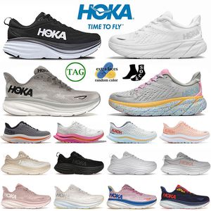 Hoka One Clifton 9 Harbon Mist Bondi 8 Schwarz Weiß Große Größe 47 Hokas Schuhe Kawana Herren Damen Free People Pfirsichrosa Plattformtrainer Läufer Turnschuhe 36-47