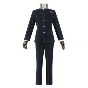 Shin megami tensei persona 4 yasogami yu narukami cosplay traje adulto homem menino uniforme escolar costume245e