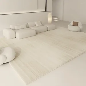 Dywany Prosty solidny kolor wykuszowy salon sypialnia imitacja kaszmirowa dywan kaszmirowy