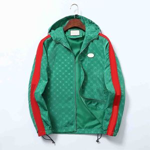 2024ss Designer Mens Jacket Men Coat Primavera Autunno Outwear Giacca a vento con cappuccio Zipper Man Casual Giacche con cappuccio Outside Sport Asian Taglia M-3XL di alta qualità