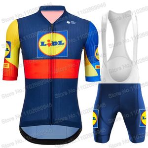 TDF Cycling Jersey France Tour Drużyna Zestaw Mężczyzn Mężczyzny Odzież z krótkim rękawem koszule rowerowe garnituru