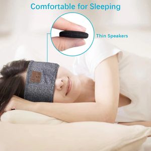 睡眠ヘッドフォンBluetoothヘッドバンド、ソフトな長い時間ヨガ旅行不眠症の瞑想を実行するのに最適なスピーカーを組み込んだスリーピングヘッドセットをプレイ