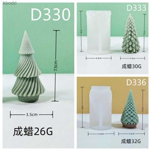 Ferramentas de artesanato 3 pequena árvore de Natal vela molde de silicone forma de gesso escultura arte aromaterapia gesso decoração de casa molde presente artesanal yq240115