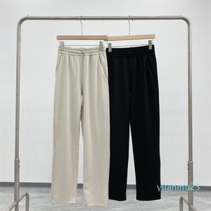 Ll Yoga Pants Soft StreMes długie panie wysokie talia Prosta noga spodnie luźne jogę podzielone komfort 333