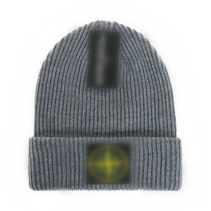 Klassisk designer Autumn Winter Hot Style Beanie Hats Män och kvinnor mode 12 färger Stickat Cap Autumn Wool Outdoor Warm Skull Caps S-3