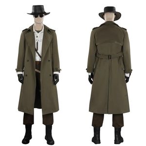 Resident Evil Village Karl Heisenberg Cosplay Costume Suit Outfits2688