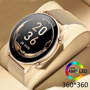 Smart Watch Woman Bluetooth Call Sport Fitness AI Voice Control Bracelet Voll Touch Armband für Android iOS New SmartWatch