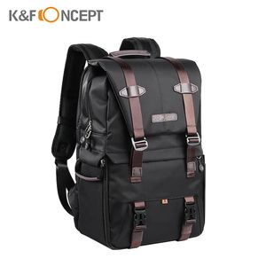 Zubehör Kf Concept Wasserdichte Fototasche Professioneller Kamerarucksack Große Kapazität für DSLR-Kameras 15,6-Zoll-Laptop-Stativobjektive