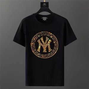 MLB 브랜드 스테이션 상품 남성 유행 짧은 버병 Tshirts 여름 핫 다이아몬드 하프 슬리브 티셔츠 소셜 스피릿 가이 바닥 버스 시르지 2845 2427