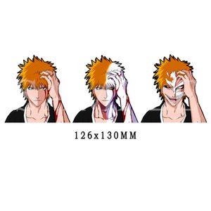 3D Anime Motion Lenticular Aufkleber BLEACH Kurosaki Ichigo Wasserfeste Aufkleber für Autos, Laptop, Kühlschrank, Koffer, Wand, Fenster usw. Spielzeuggeschenk