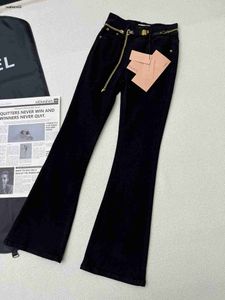 Kobiety dżinsowe designerskie marka dżinsowa moda moda dżoggera spodni wysokiej jakości szerokopasmowych spodni spodni wygodny 15 stycznia