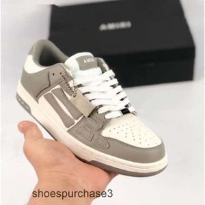 Scarpe Top Panda Edition Sneakers Moda uomo Casual Donna Alta Nero Chunky Bone Skel Scarpe Basse Designer Amirrs Bianco Piccola qualità 2023 Nuovo Consiglio 6D8O