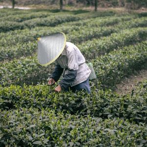 ベレット中国の竹の太陽の帽子の広い釣りの裏地のリングとロープ日本の織りの麦わら帽子で通気性のある釣り