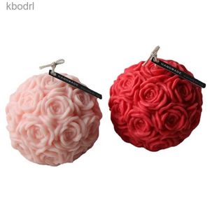 Narzędzia rzemieślnicze kwiat róża silikonowa świeca MODY Ręcznie robiony 3D Rose Świeca