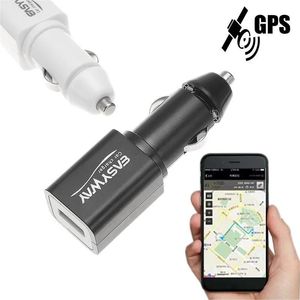 액세서리 미니 실시간 자동차 GPS 로터 트래커 지원 GSM GPRS SD 카드 전화 USB 충전기 추적 장치 로케이터 화이트 블랙