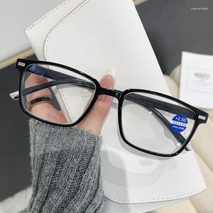 Sunglasses Oversize Square Reading Glasses Womn&Men Prescription Blocking Blue Light Presbyopic Eyeglasses Computer Goggles 1.0 1.5 2 4.0