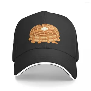 Sweet Belgian Waffle Baseball Cap 열 바이저 아빠 모자 모자 남성용 볼 캡 사본