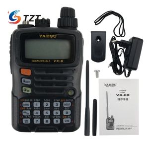 Radio Tzt per Yaesu Vx6r Ricetrasmettitore Dual Band Radio Uhf Vhf Ipx7 Walkie Talkie mobile per la guida all'aperto