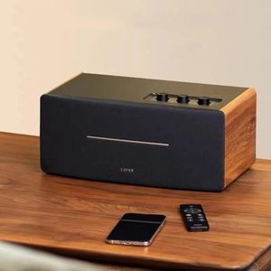 Högtalare Caixa de Som D12 70W HighPower Aktiv trådlös Bluetooth -högtalar Subwoofer Hemma vardagsrum Träbärbart 3D Surround Soun