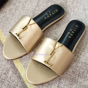 YL designer Slippers Sandals Platform Outdoor Fashion Wedges Shoes For Women Non-slip Leisure Ladies Slipper yslism Casual Increase Woman Sandalias