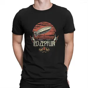Мужские футболки Zep's Timeless Echo Ensemble, уникальная футболка со светодиодной лентой Zeppelin, рубашка для отдыха, летние вещи для мужчин и женщин