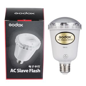 バッグGodox A45s Photo Studio Electronic Flashing Lights Photo Studio Strobe Light AC Slave Flash Bulb for E27 220V