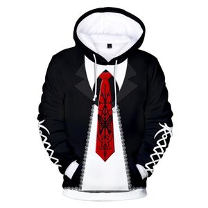 Danganronpa Costume Cosplay Monokuma Monomi Nagito Komaeda Miu Iruma Harukawa Maki kokichi ouma Felpe con cappuccio 3D unisex Felpe273O