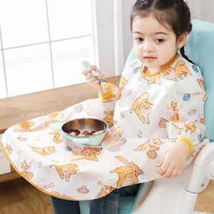 1 Pc borns Bib Table Cover Baby Dining Chair Gown Waterproof Saliva Towel Burp Apron Food Feeding Accessories 240115