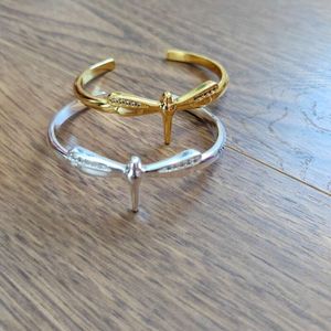 Designer de jóias pulseira marca moda espanha unode50 libélula pulseira com abertura simples e diamante incrustação decoração ins