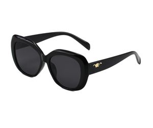 Óculos de sol de designer para mulheres óculos de luxo popular carta óculos de sol unissex moda metal óculos de sol muito bonito presente ce2264