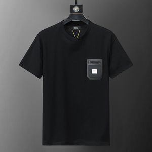 Ss24 verão 31042 b nova marca de moda camisetas masculinas curto ajuste fino casual desinger algodão 100% oversize M-3XL