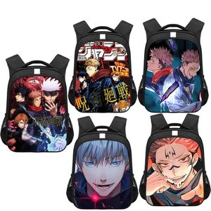 Çantalar anime sırt çantası jujutsu kaisen yuji itadori okul sırt çantaları çanta gençler karikatür cosplay erkek kızlar dizüstü bilgisayar çantaları seyahat sırt çantası