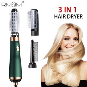 Hair Dryer Comb Air Curling For Roller Blow Ionic Straightening Brush Quick Dry Curler Iron 240115